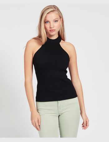 guess high neck top