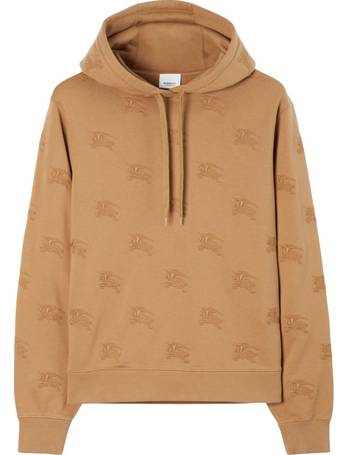 Burberry TB Monogram Fleece Zipped Hoodie - Farfetch