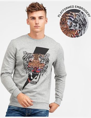 alessandro zavetti tiger moletom com capuz