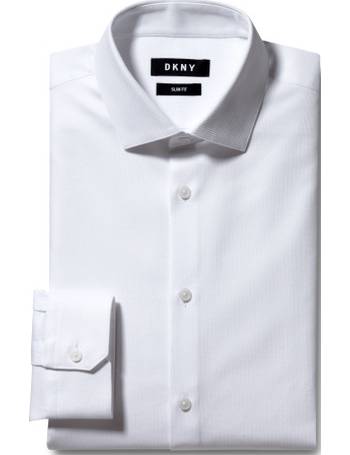 Dkny slim fit stretch 2024 shirt