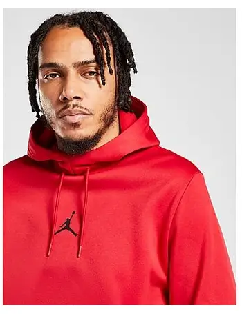 jordan therma overhead hoodie red