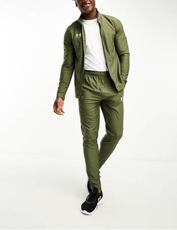 Under Armour Training tracksuit set in green