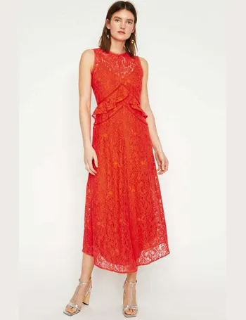 warehouse corded lace dress