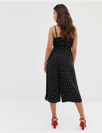 oasis polka dot jumpsuit