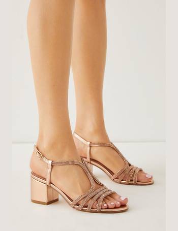 Wallis rose sale gold sandals