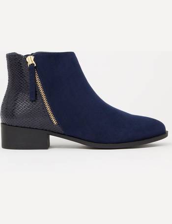 principles navy ankle boots