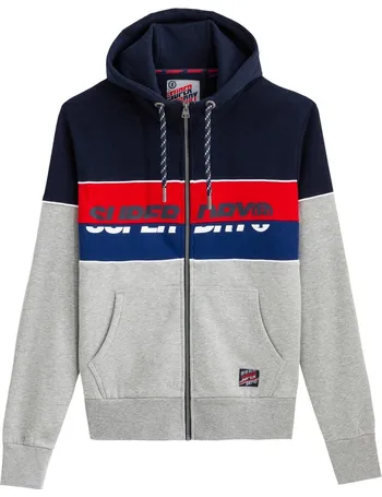 Racer Print Half Zip Scuba Hoodie - Superdry