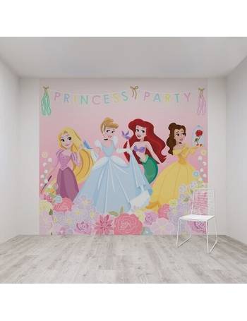 Disney Princess Kids Wallpaper Dealdoodle - Disney Princess Wall Stickers B Q