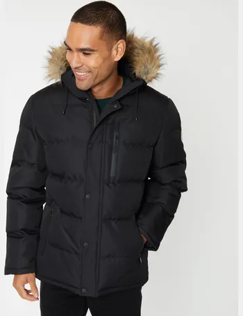 tingley padded parka jacket black