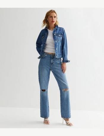 Tall Blue Low Rise Flared Brooke Jeans