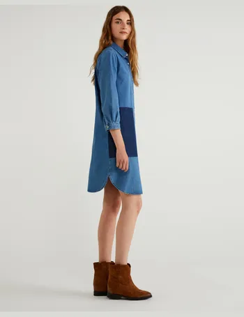 benetton denim dress