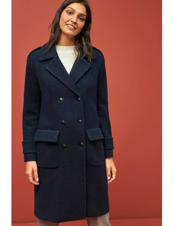 next navy coat womens