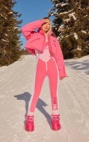 Shop PrettyLittleThing Women's Pink Puffer Jackets up to 80% Off