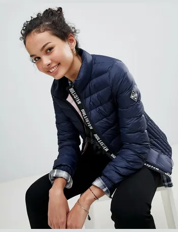 hollister padded coat