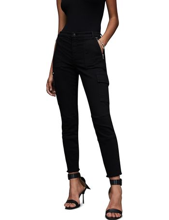 Shop Bloomingdale's Women's Skinny Cargo Trousers up to 75% Off