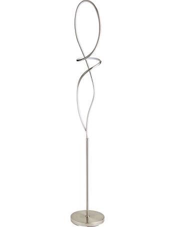 inlight willow chrome effect led floor lamp