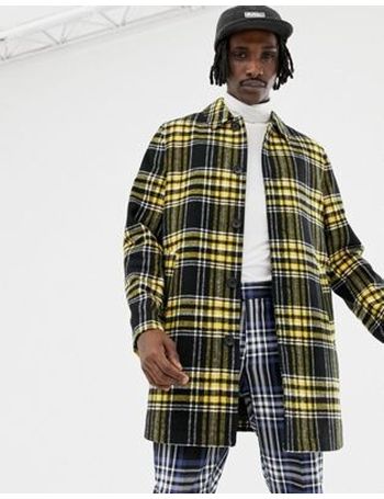 asos check coats