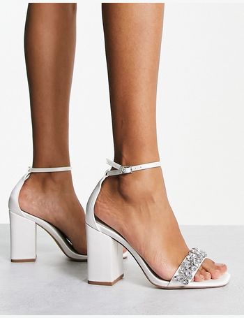 London rebel barely on sale there block heel sandal