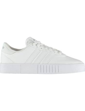adidas white trainers sports direct