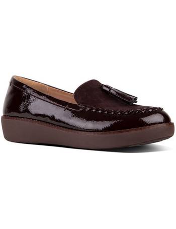 Petrina patent best sale moccasin loafers