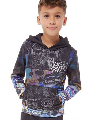 Dfnd london junior best sale boys boomz hoodie black