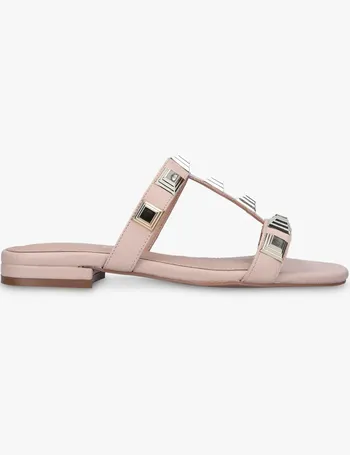 carvela black and gold sandals