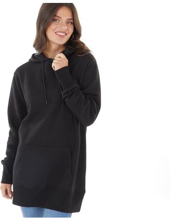 Buy Fluid Womens Zip Through Hoodie Black