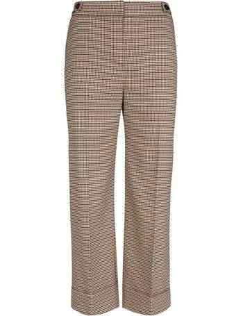 Meghan Checked Wide Leg Trousers  Womens Wide Leg Trousers  KITRI