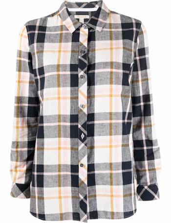 barbour womens check shirt