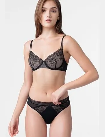 Dorina Black Lace Brazilian Briefs