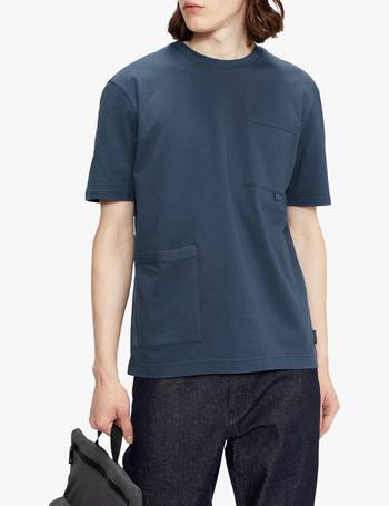 Ted Baker London Spindle Pocket T-Shirt in Navy