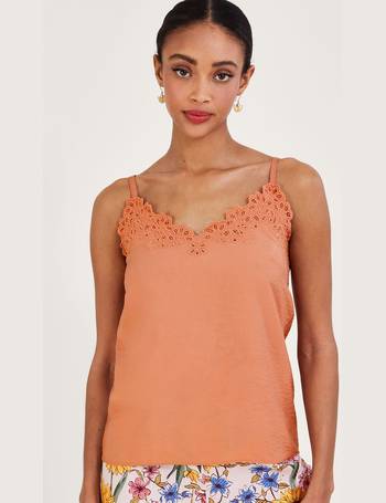 Monsoon Cutwork Embroidery Cami Top