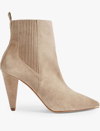 ted baker silver ankle boots