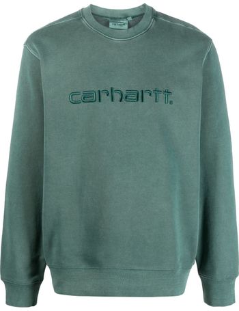 Carhartt WIP logo-embroidered Cotton Hoodie - Farfetch