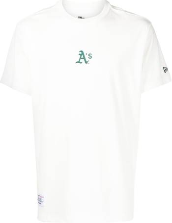 Off-White X MBL Oakland Athletics logo-print T-shirt - Farfetch