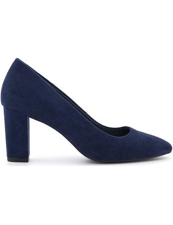 Debenhams navy clearance court shoes