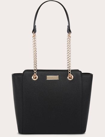 Carvela mini hex online buckle tote