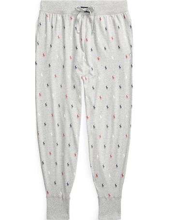 ralph lauren allover pony cotton jogger