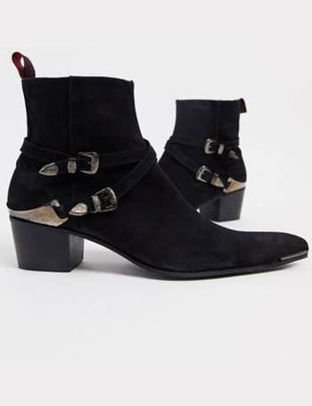 Shop JEFFERY WEST Men's Black Chelsea Boots up to 60% Off DealDoodle
