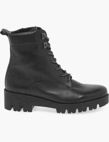 girly black combat boots