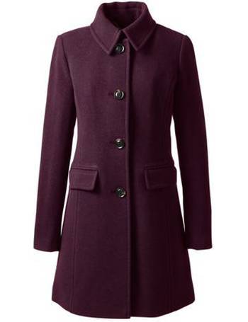 lands end wool car coat