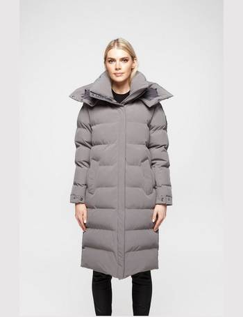 sandbanks long puffer jacket