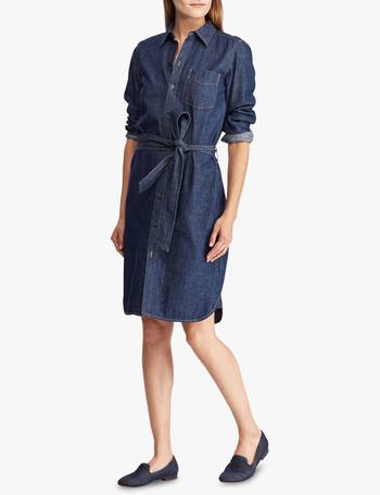 ralph lauren denim dress womens