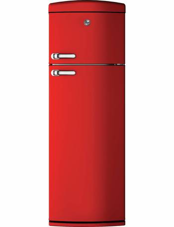 argos red fridge