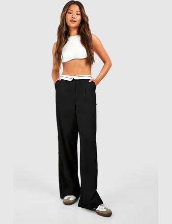 Shop Boohoo High Waisted Trousers for Women up to 90% Off