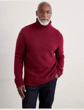 Roll neck jumper on sale mens marks and spencer