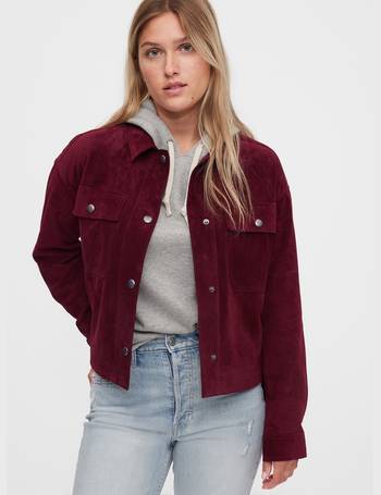 gap cropped utility jacket