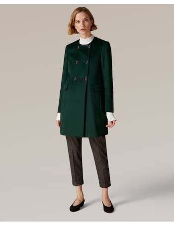 Jaeger green coat sale