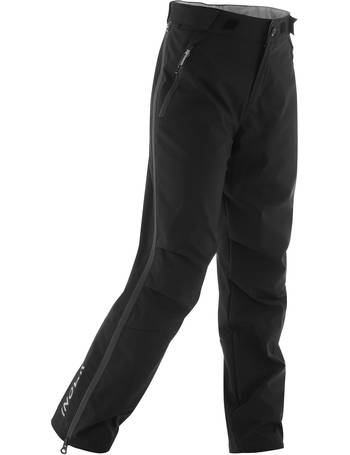 Kids' Cross-Country Ski Tights - 100 Black - Black - Inovik