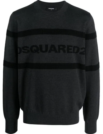 Dsquared2 monogram-knit Jumper - Farfetch